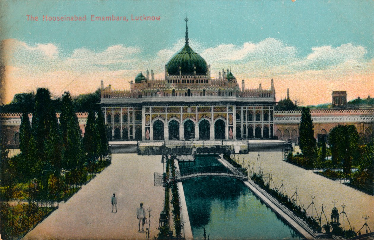 Hooseinabad Emambara, Lucknow, c1900 af Unbekannt