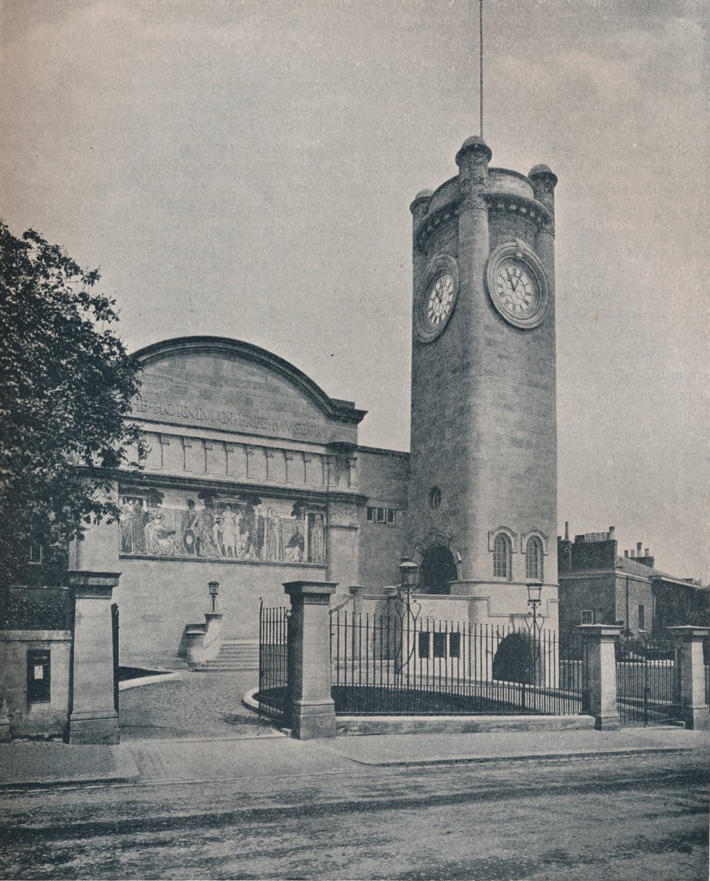 The Horniman Free Museum af C Harrison Townsend, c1900 1901-1902 af Unbekannt