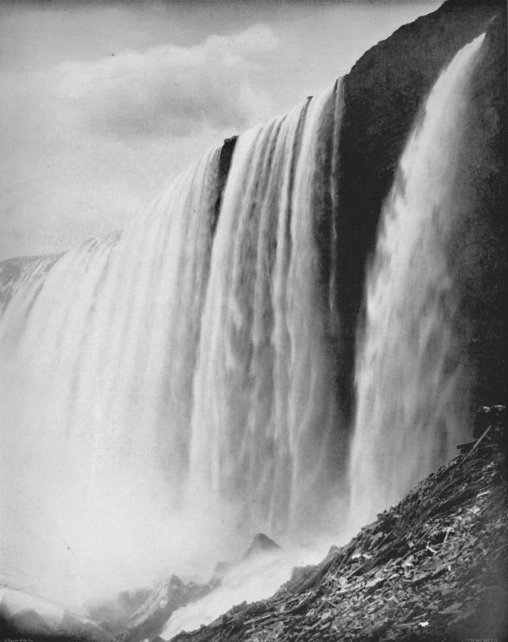 Horseshoe Fall, 1800-tallet af Unbekannt