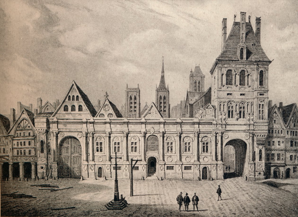 Hotel de Ville i 1583, 1915 af Unbekannt