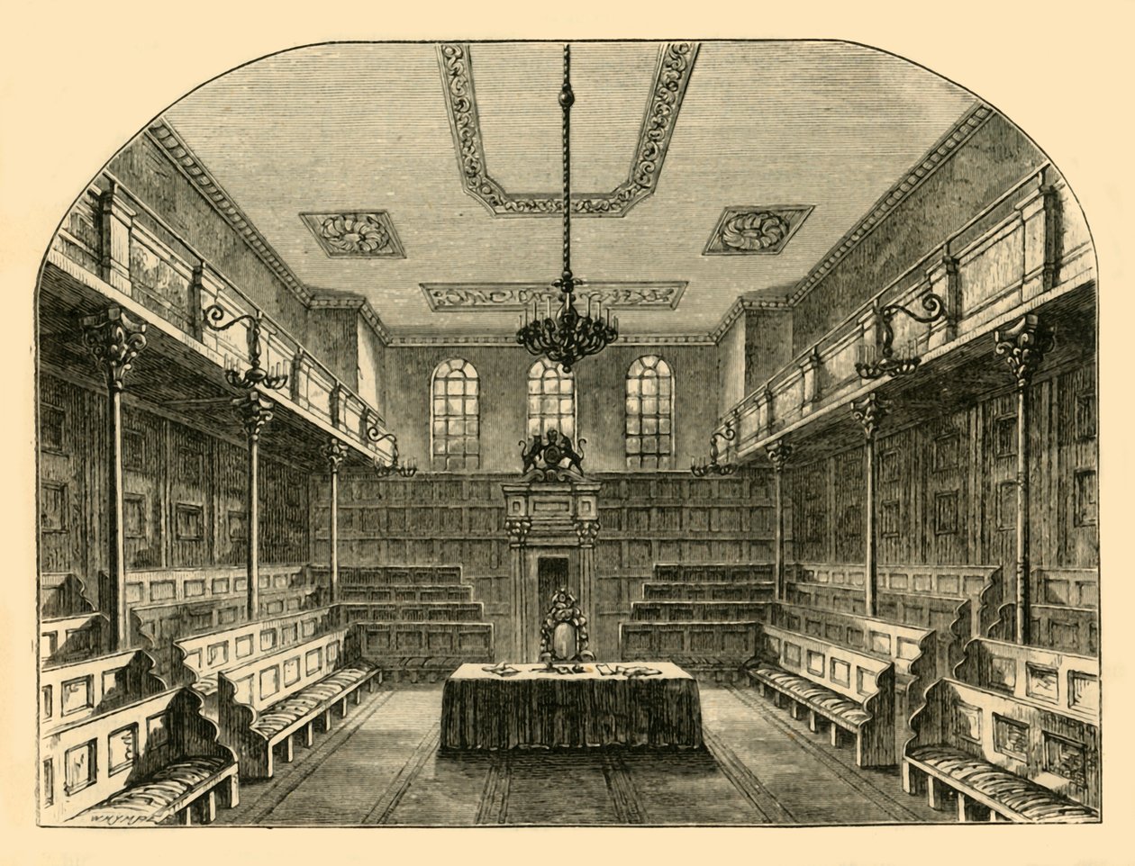 Huset i 1815, 1881. af Unbekannt
