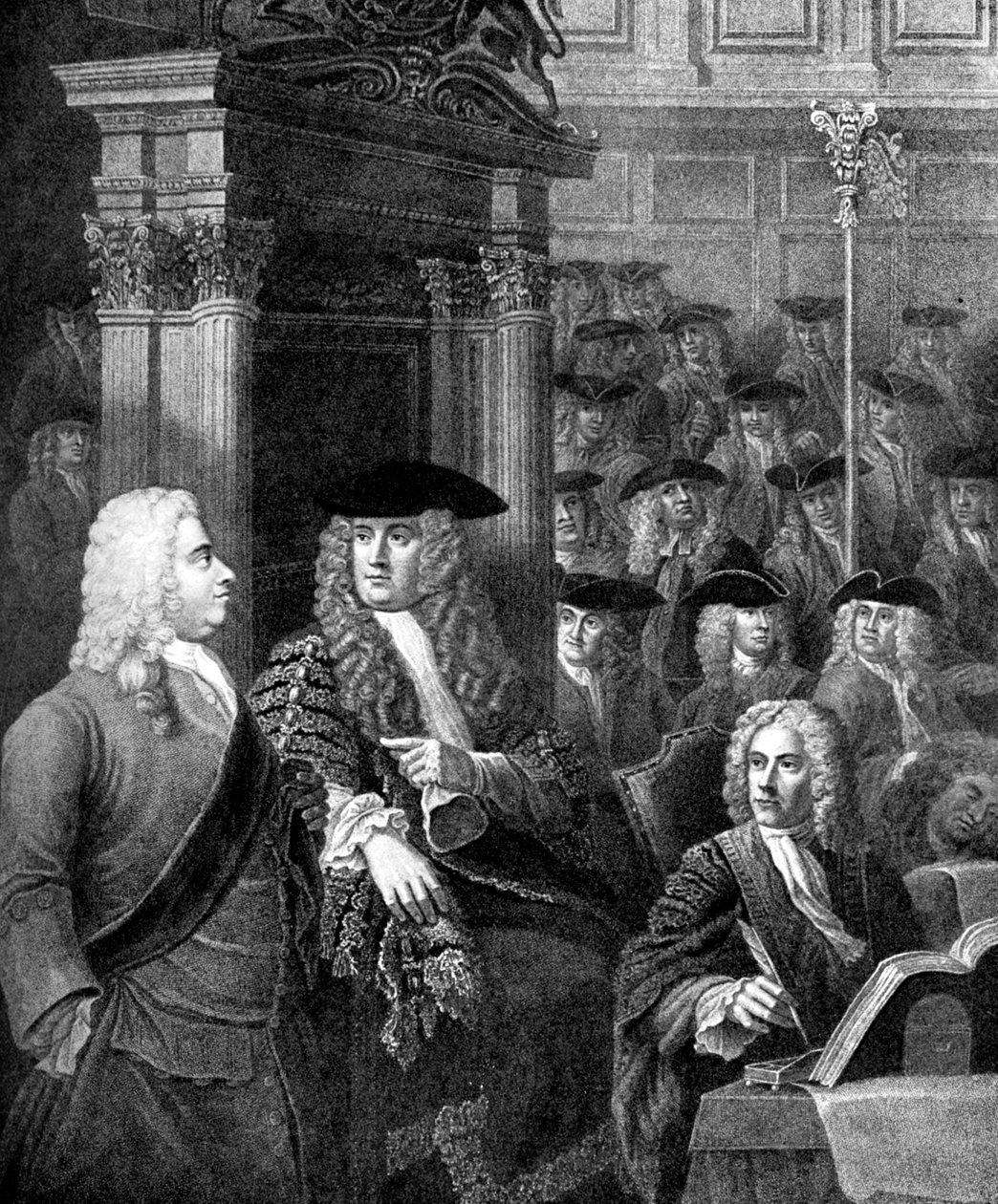 Underhuset i Sir Robert Walpoles administration, af Unbekannt
