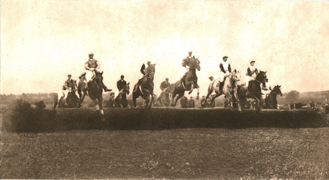 The Hunt Cup, Punchestown, 1911. af Unbekannt