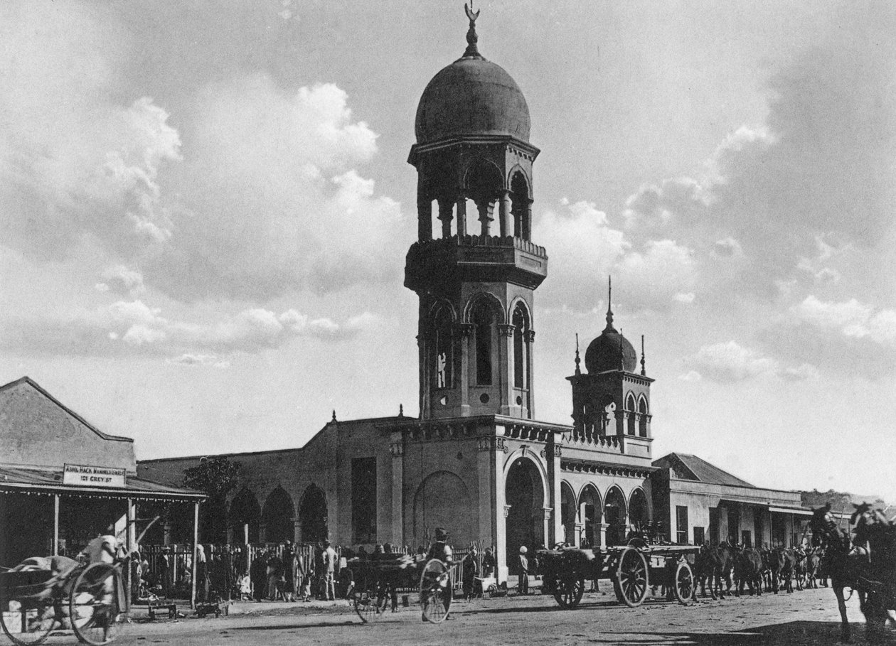 Den indiske moske, Durban, Sydafrika af Unbekannt