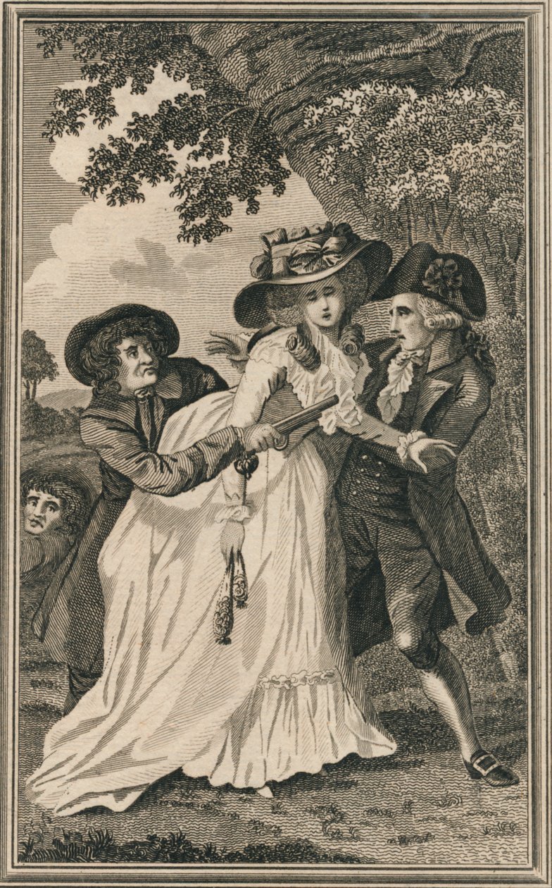Det indiskrete argument, 1700-tallet. af Unbekannt