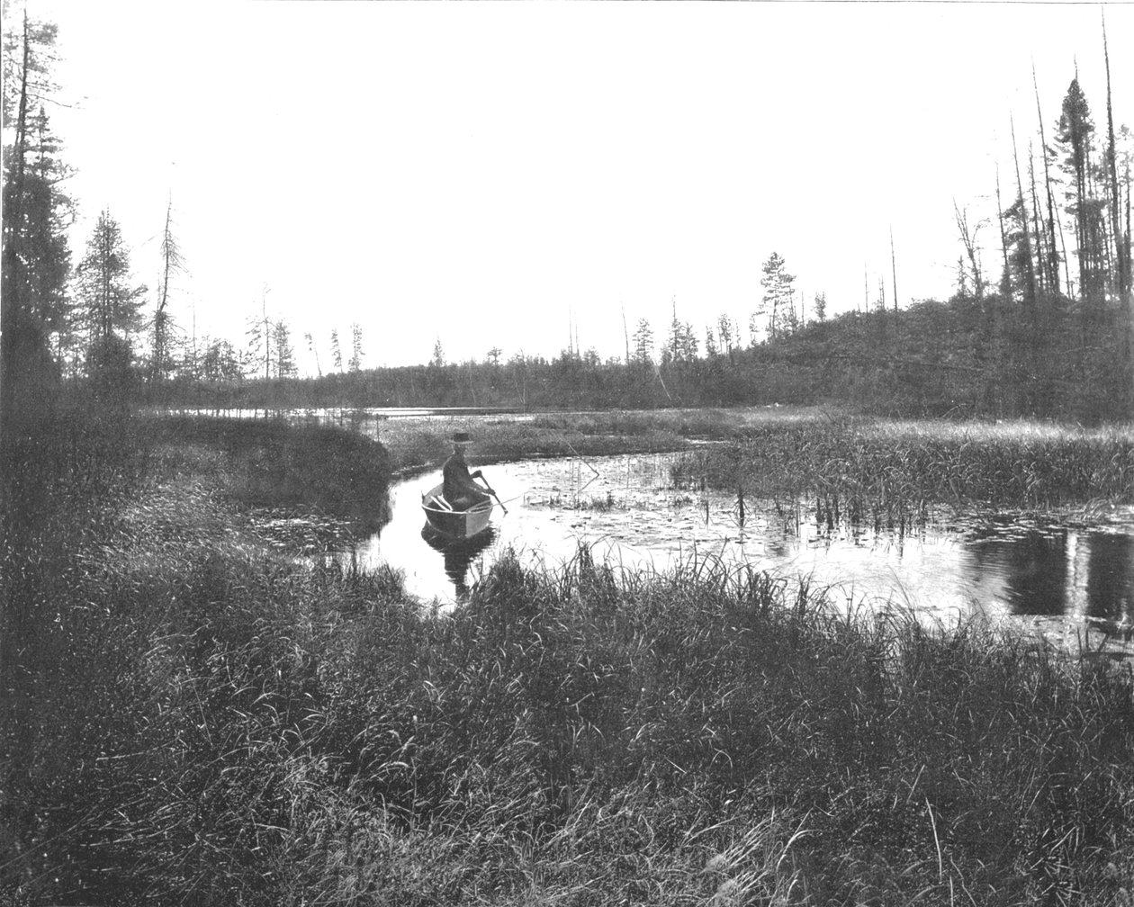 The Inlet, Thunder Lake, Wisconsin, USA, c1900. af Unbekannt