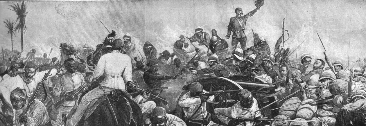 Opstanden under Arabi Pasha, 1882: Slaget ved Tel-El-Kebir, 13. september 1901. af Unbekannt