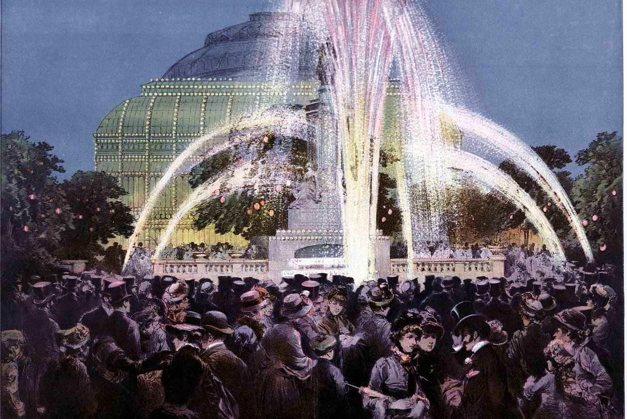 The International Inventions Exhibition, Kensington, London, august 1885 af Unbekannt