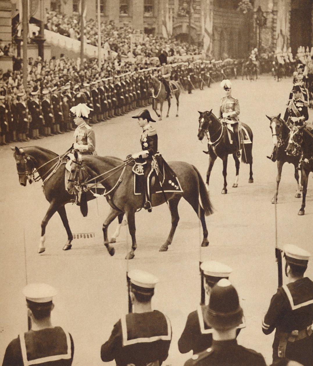 The Kings Personal Aides-De-Camp, 12. maj 1937 af Unbekannt