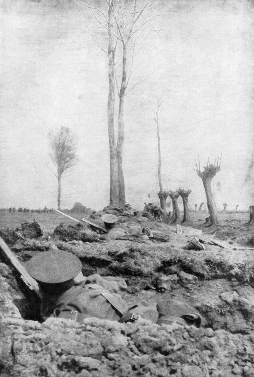 Kings Regiment Liverpool, Andet slag ved Ypres, Belgien, 22. april-25. maj 1915 af Unbekannt