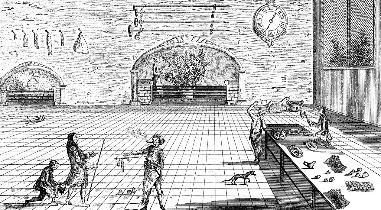 The Kitchen Metamorphosed, 1762 af Unbekannt