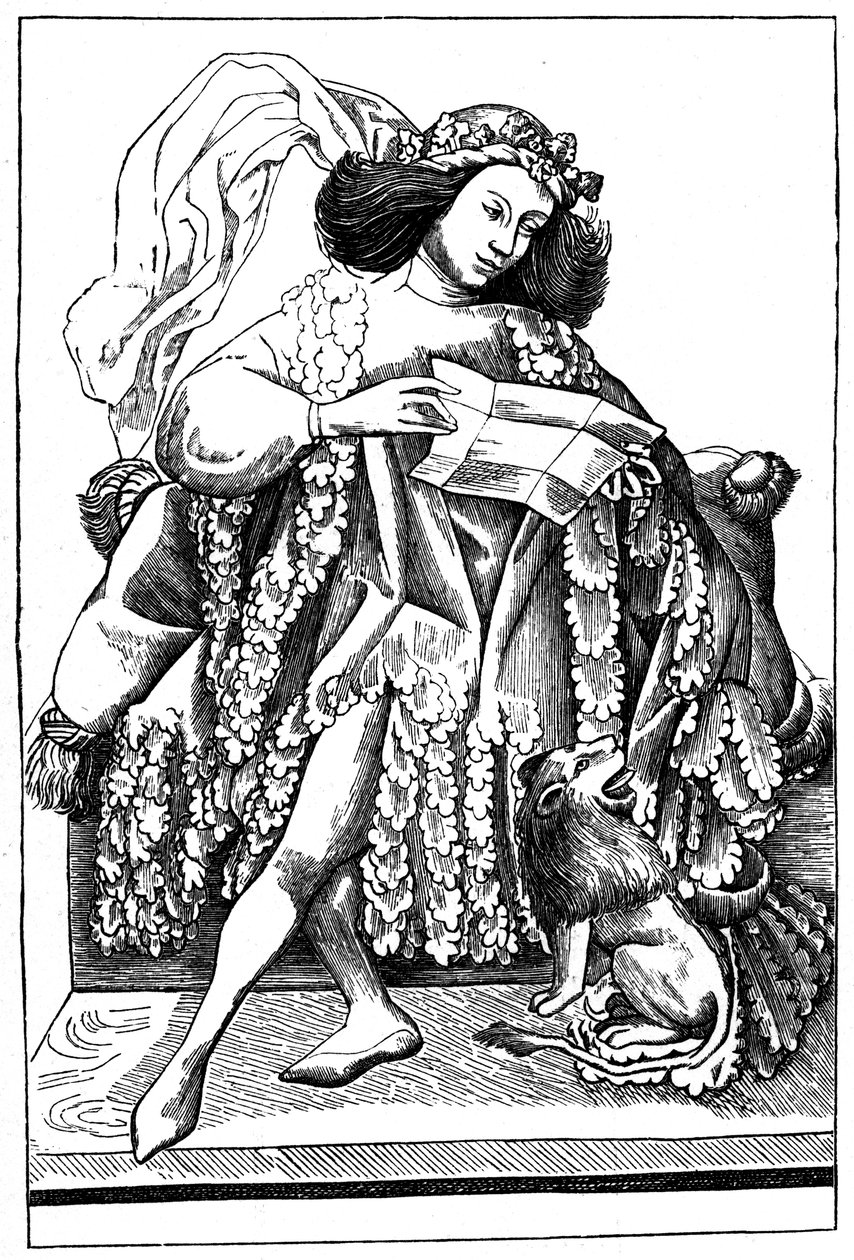 Ridderen, 1466, 1870 af Unbekannt