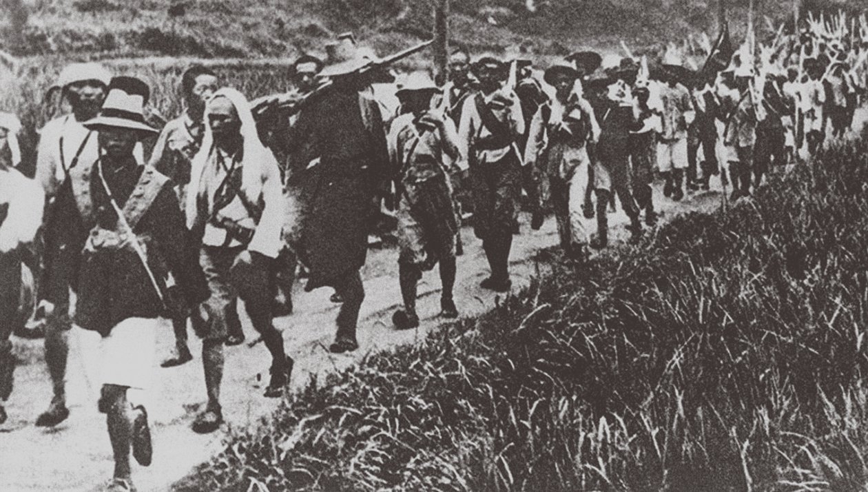 Kuomintang-tropperne erobrede Beijing i juni 1928 af Unbekannt