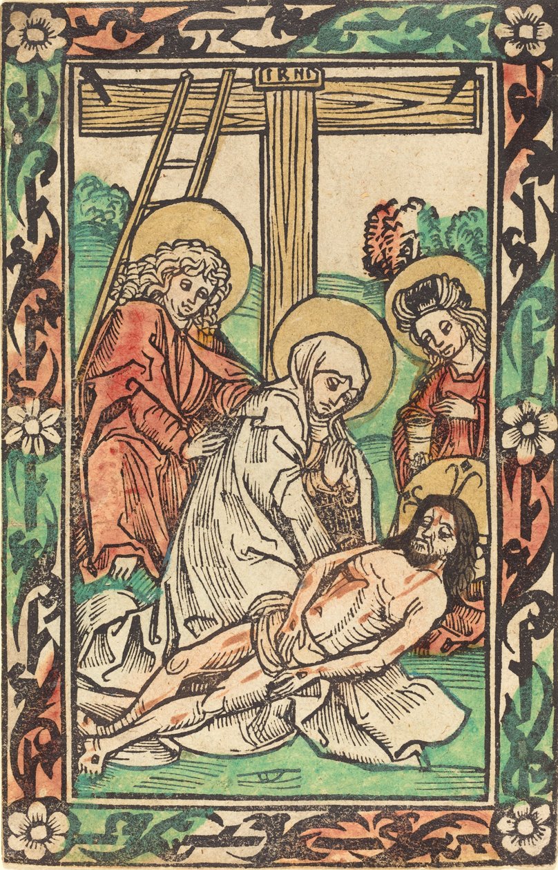 Klagesangen, ca. 14801500. af Unbekannt