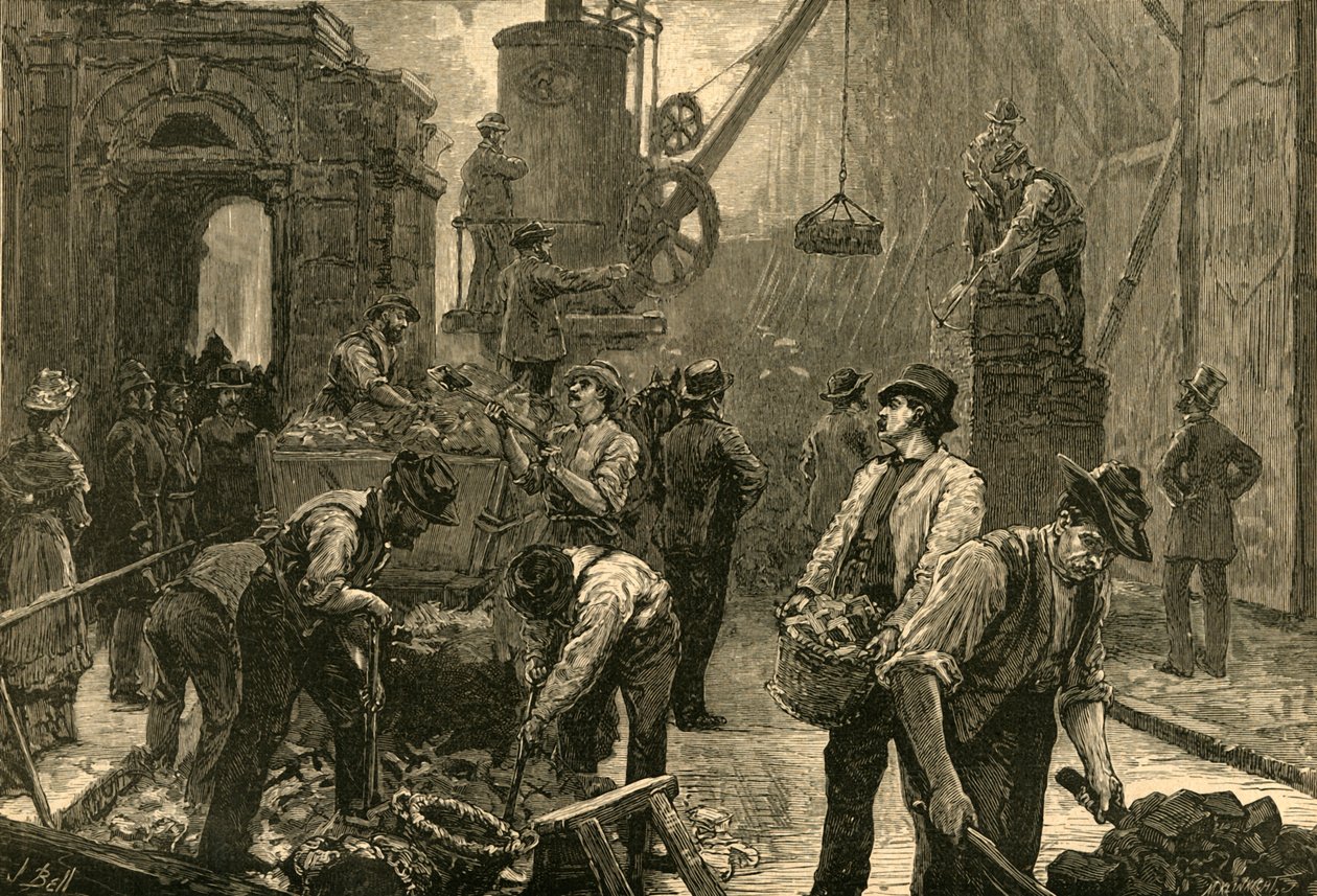 The Last of Temple Bar, 1877, 1897. af Unbekannt