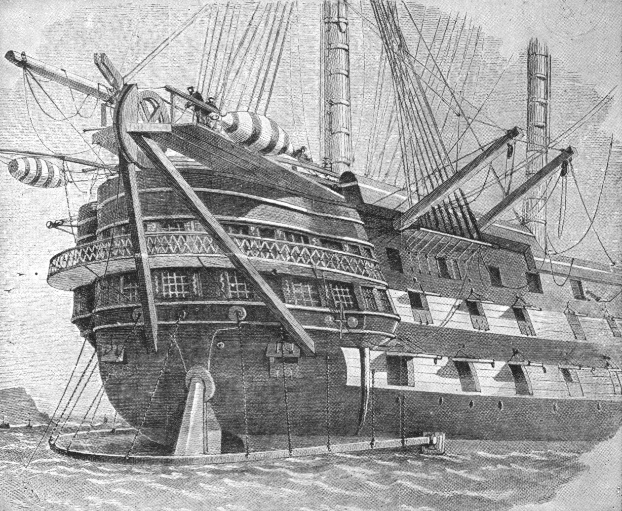 The Laying of the Atlantic Cable, 1857: H.M.S. Agamemnon..., 1901. af Unbekannt