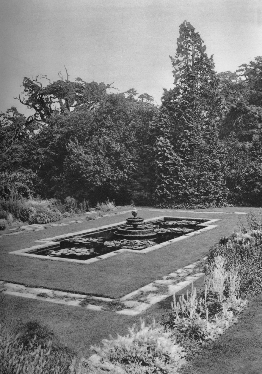 The Lily Basin, The White Lodge, Richmond, 1926 af Unbekannt