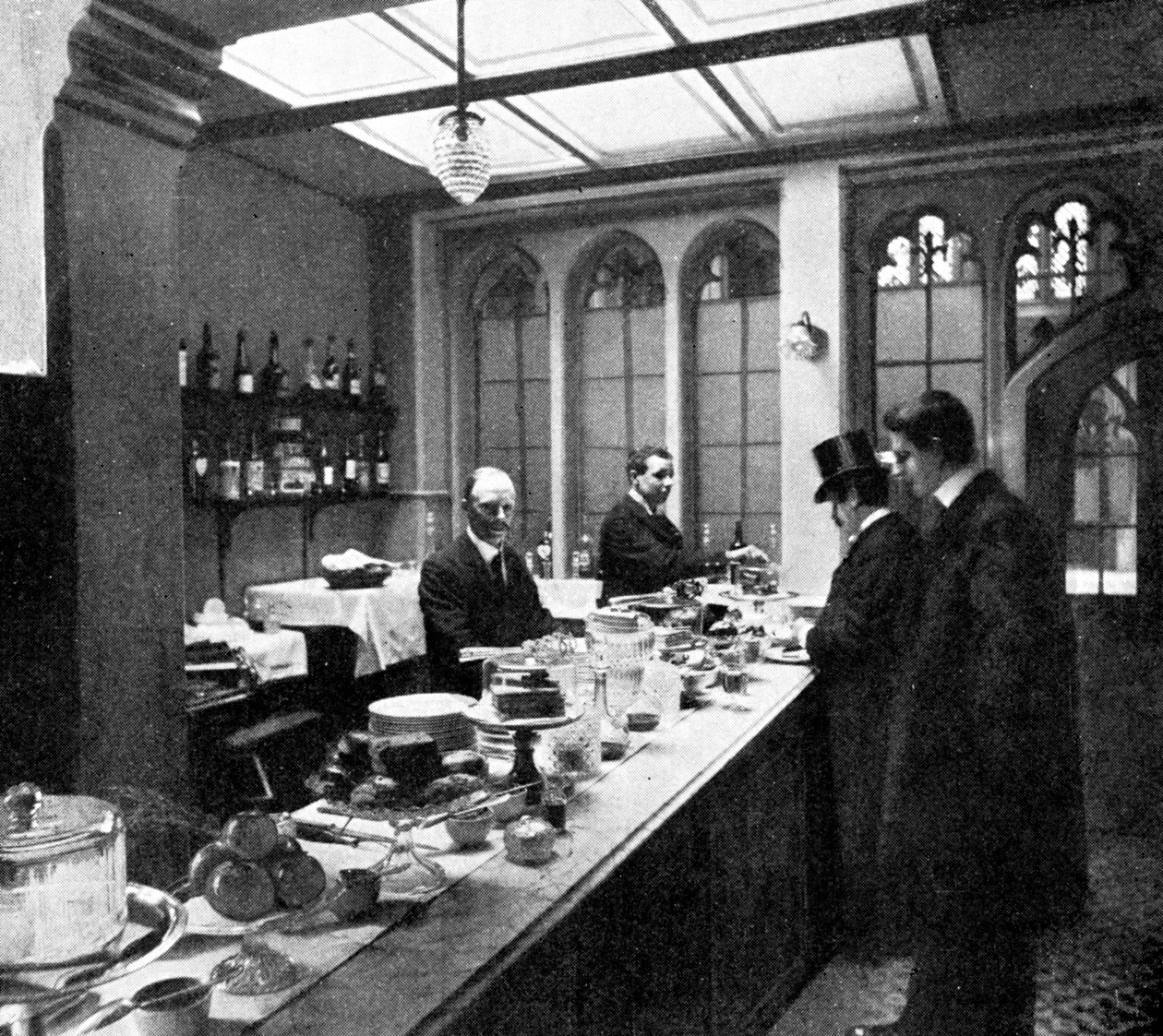 Lobbybaren, House of Commons, Westminster, London, c1905 af Unbekannt