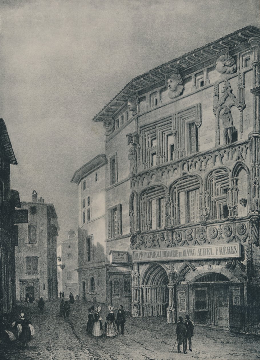 Bonapartes indlogering i Valence, 1896 af Unbekannt