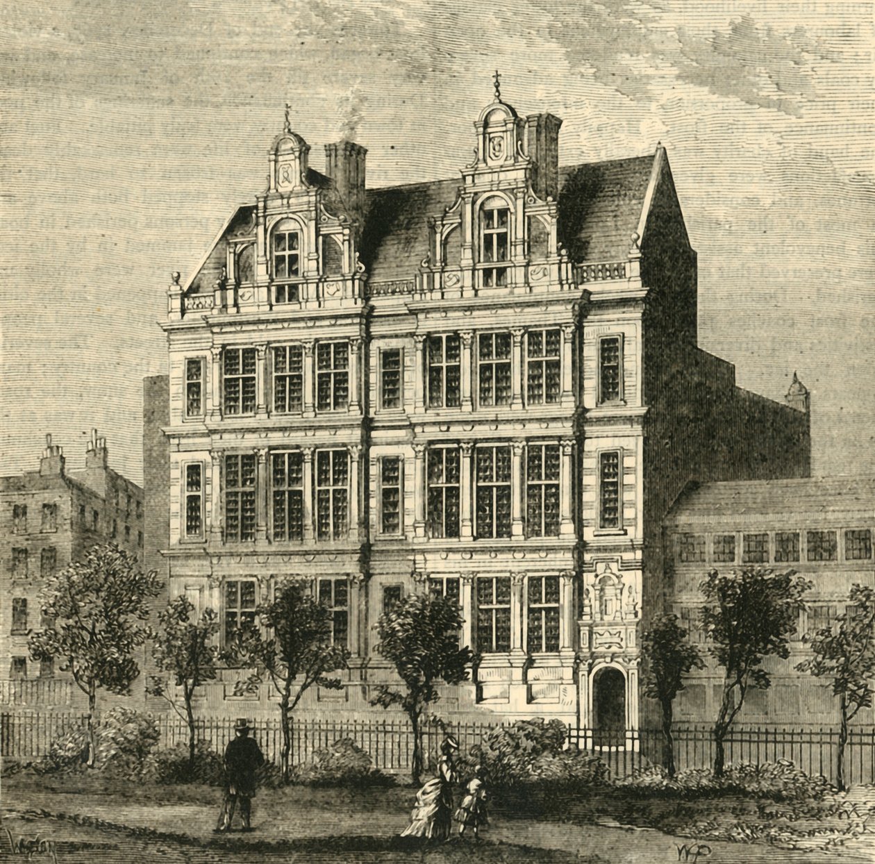 London School Board Offices, 1881. af Unbekannt