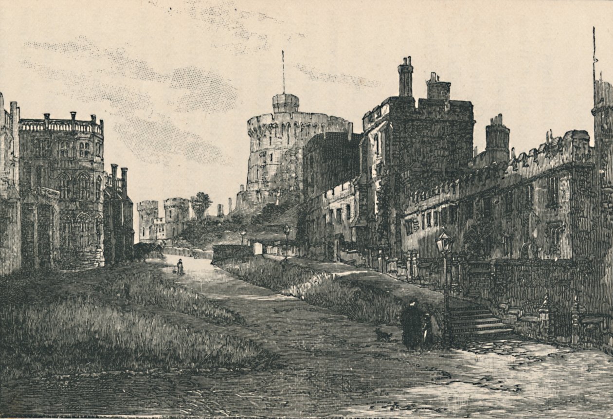 The Lower Ward, Looking Up, 1895 af Unbekannt