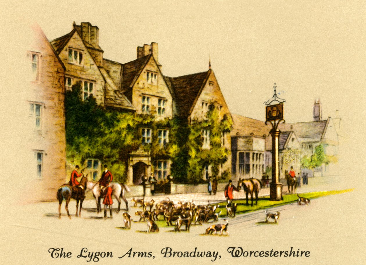 The Lygon Arms, Broadway, Worcestershire, 1936. af Unbekannt