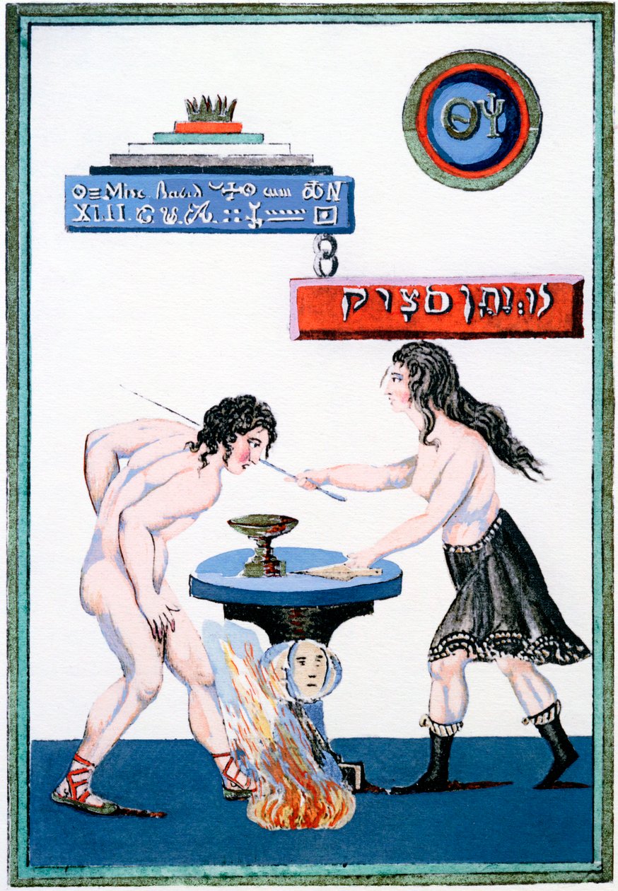 The Magic Mirror afslører sine hemmeligheder, 1700-tallet af Unbekannt