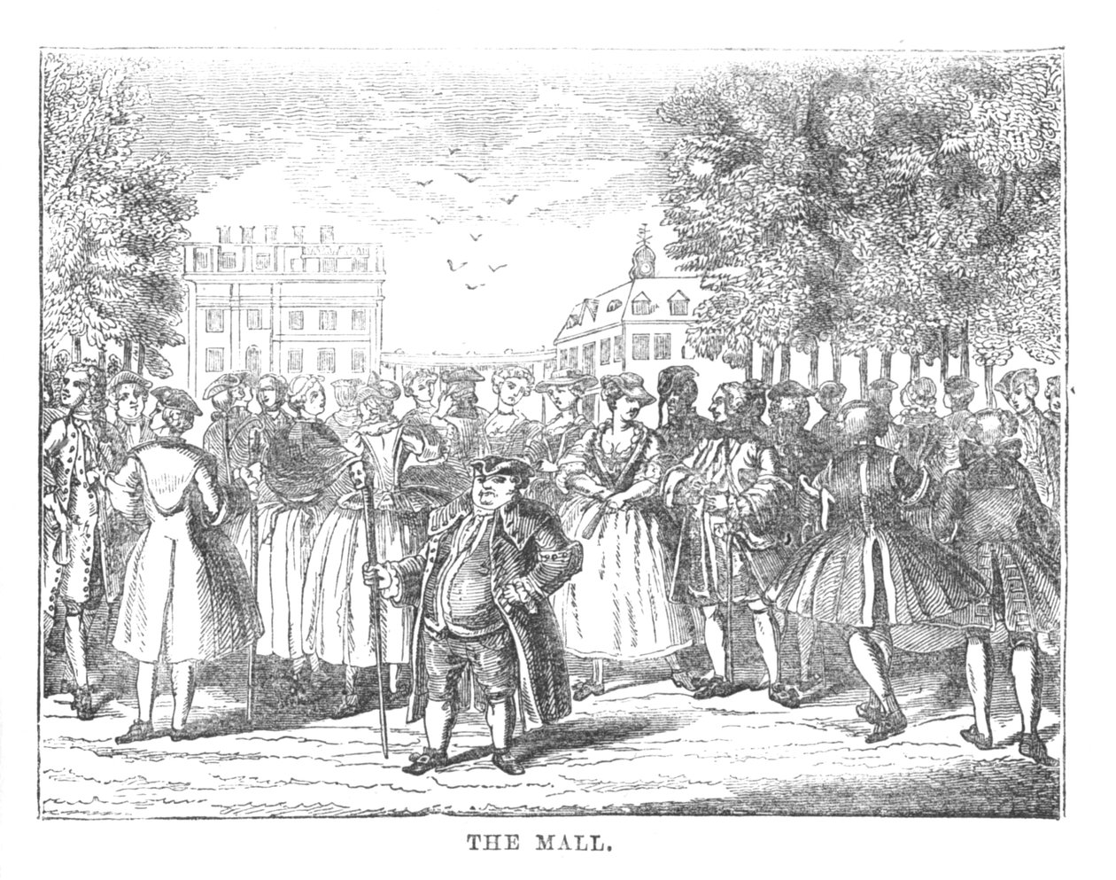 The Mall, c1870 af Unbekannt