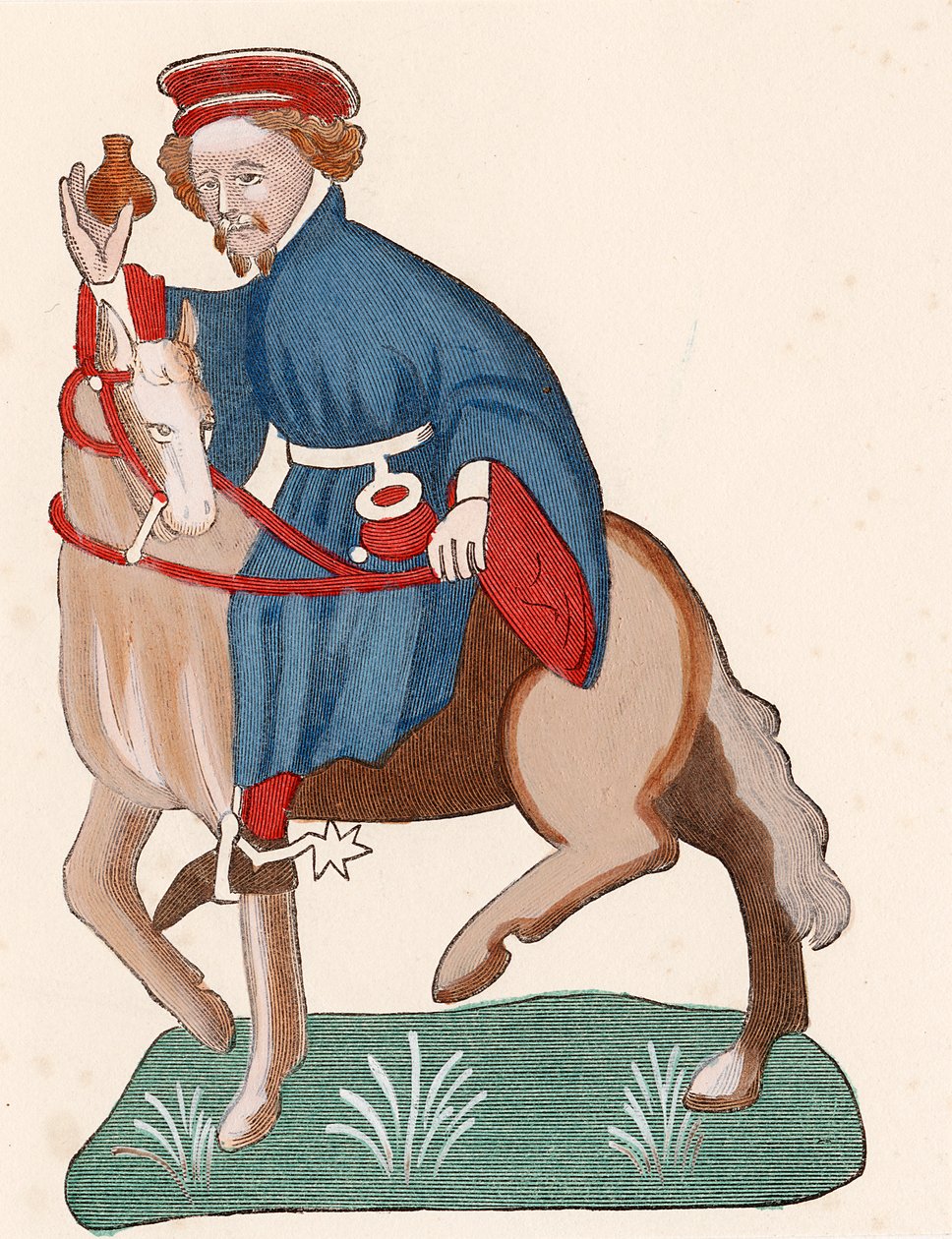 The Manciple, fra Geoffrey Chaucers Canterbury Tales af Unbekannt