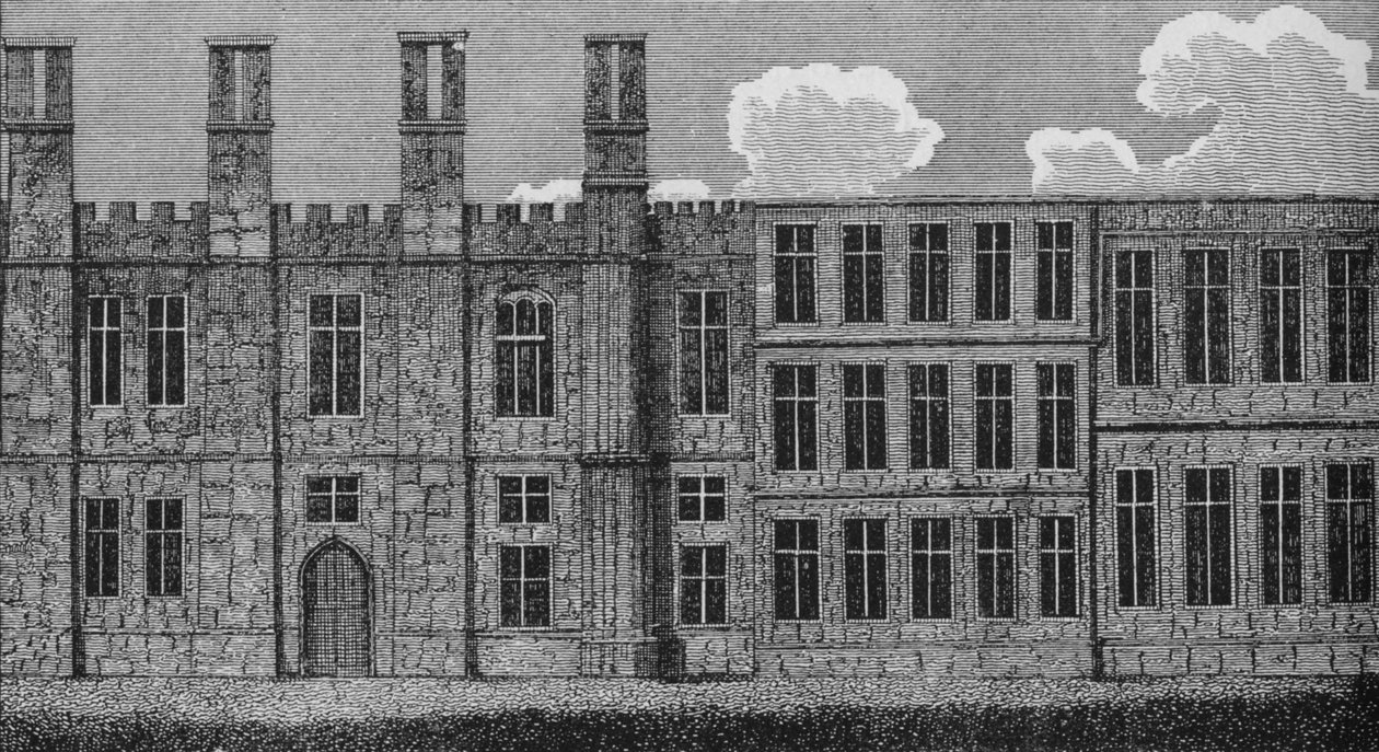 Herregården i Chelsea, bygget af Henry VIII, c1810 1911 af Unbekannt