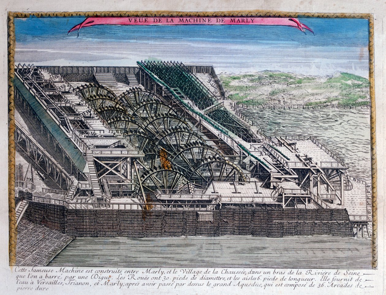 The Marly Machine, 1700-tallet af Unbekannt