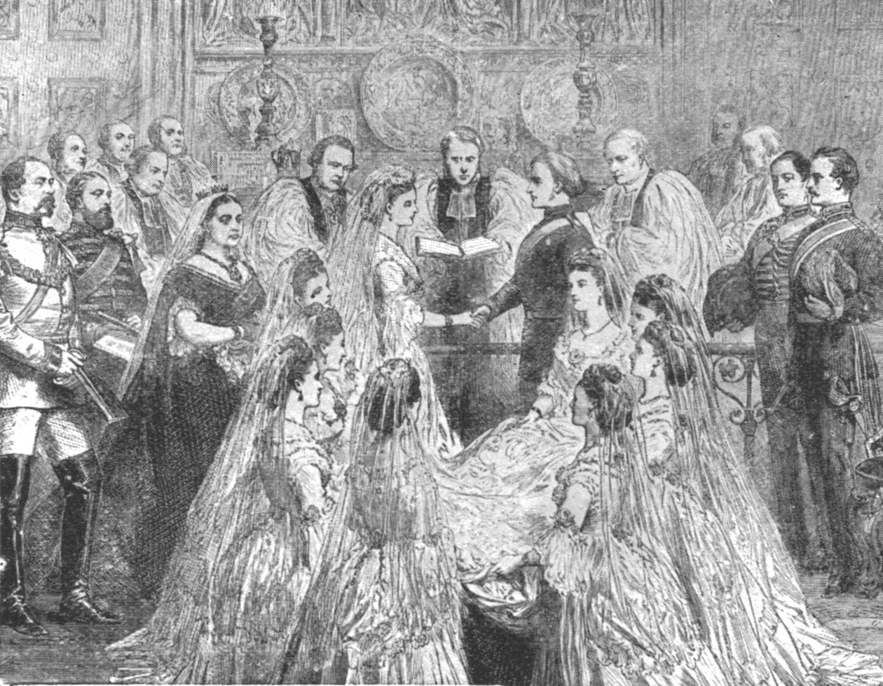 Prinsesse Louises ægteskab med markisen af Lorne...1871, 1901. af Unbekannt