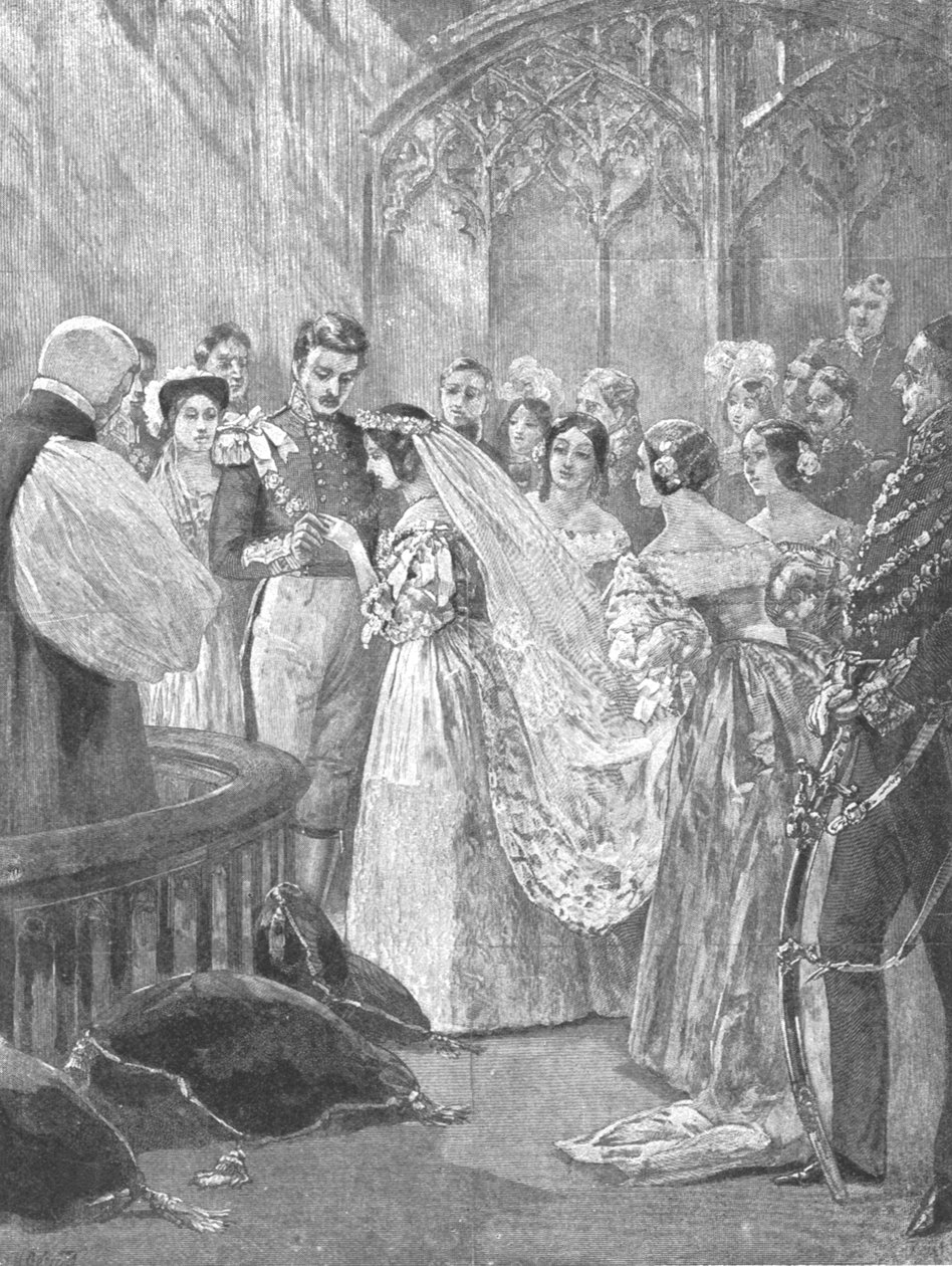 Dronning Victorias og Prins Alberts ægteskab i St. James