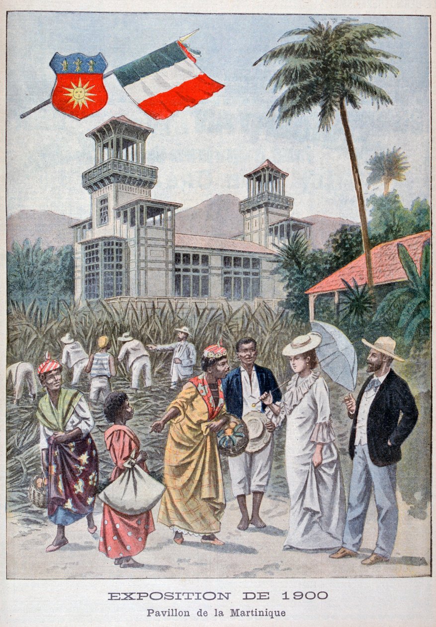Martinique-pavillonen ved Verdensudstillingen i 1900, Paris, 1900 af Unbekannt