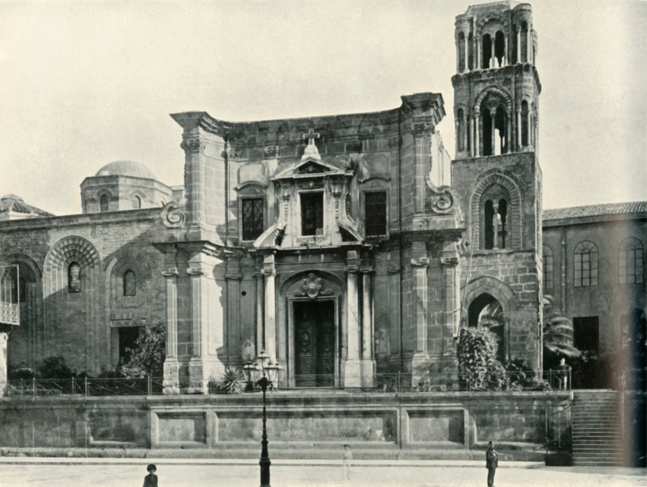 The Martorana, Santa Maria Dell Ammiraglio, Palermo, 1906. af Unbekannt