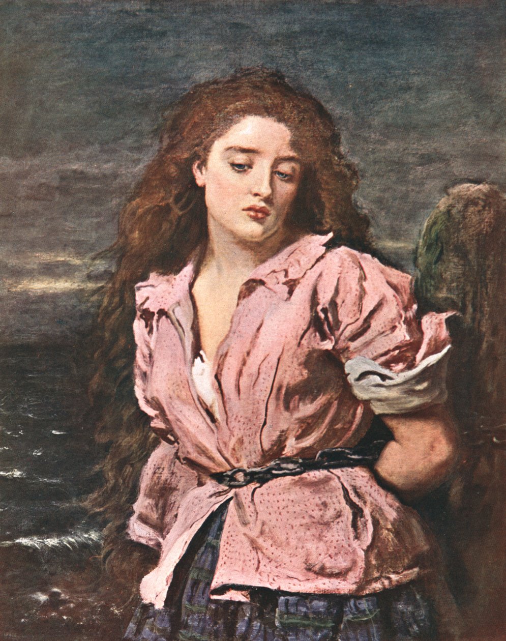 The Martyr of the Solway, 1871, c1902. af Unbekannt