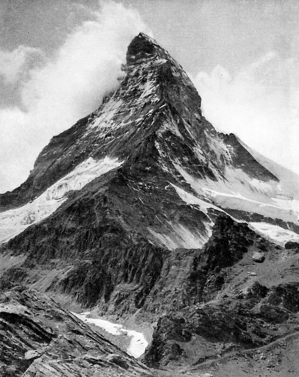 Matterhorn, Alperne, 20. århundrede af Unbekannt