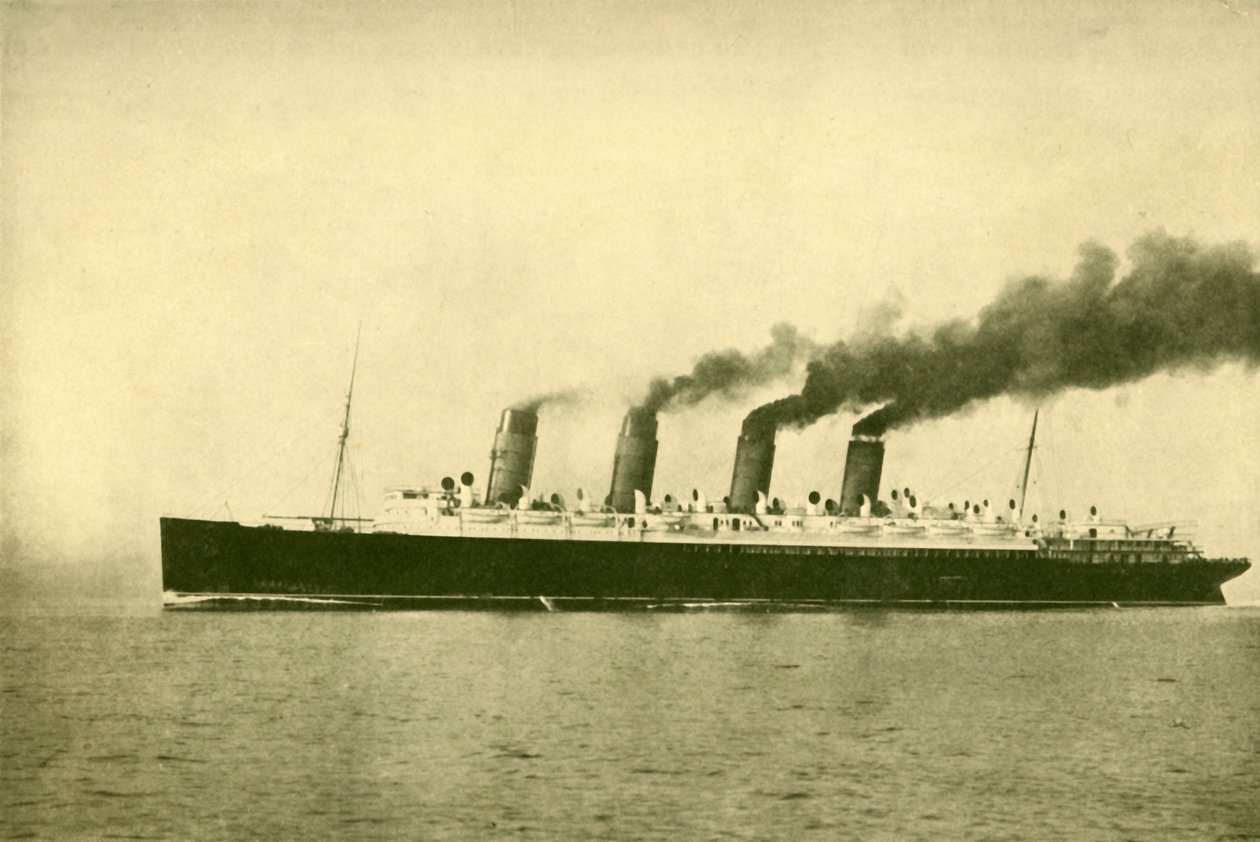 Mauretaniens Cunard-linje, 30.696 tons, c1930. af Unbekannt