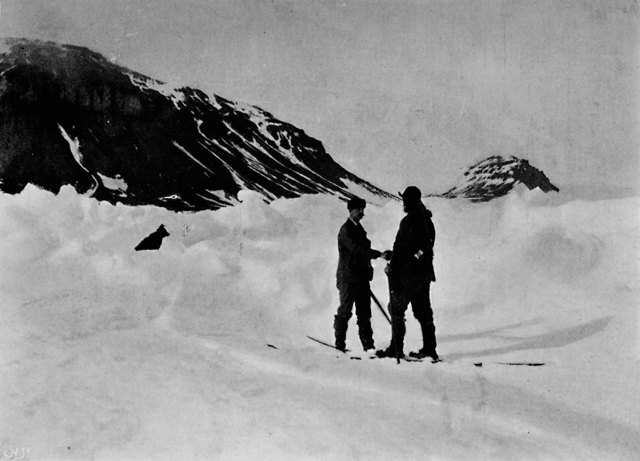 Mødet mellem Jackson og Nansen, c1893-1896, 1897 af Unbekannt