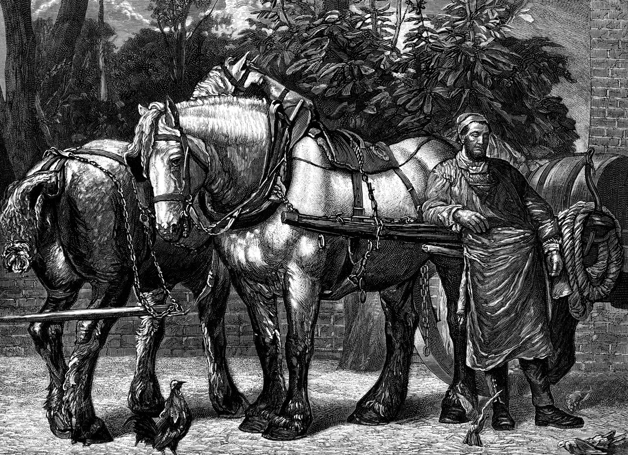 Middagshvilen, c1863 1882 af Unbekannt