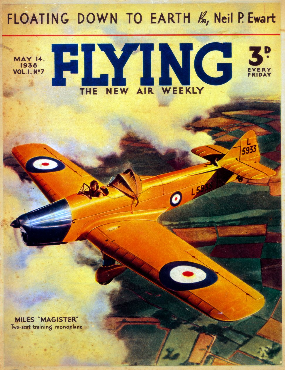 Miles Magister-flyet, 1938 af Unbekannt