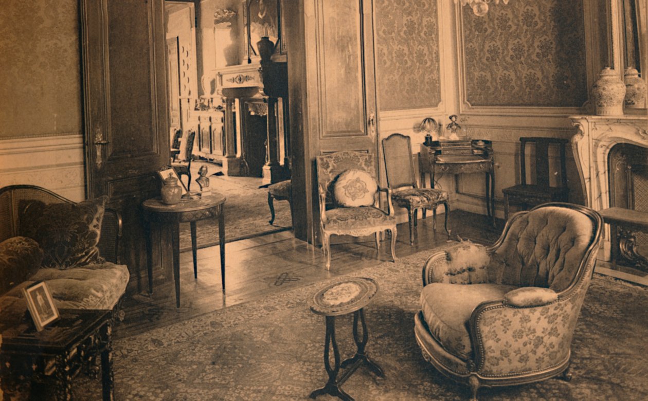 Ministerkontoret på den cubanske ambassade i Bruxelles, Belgien, 1927. af Unbekannt