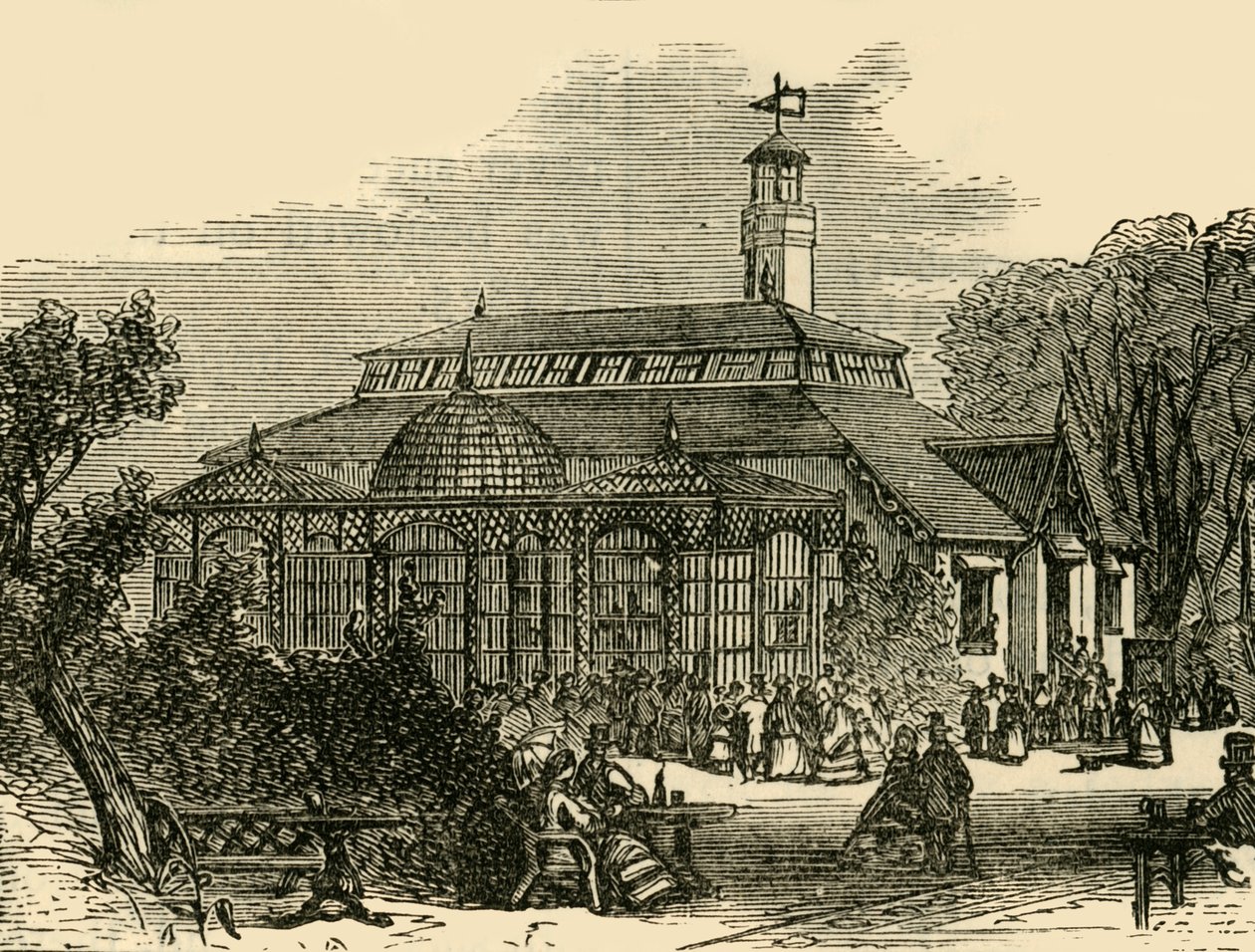 Abehuset, c1876. af Unbekannt