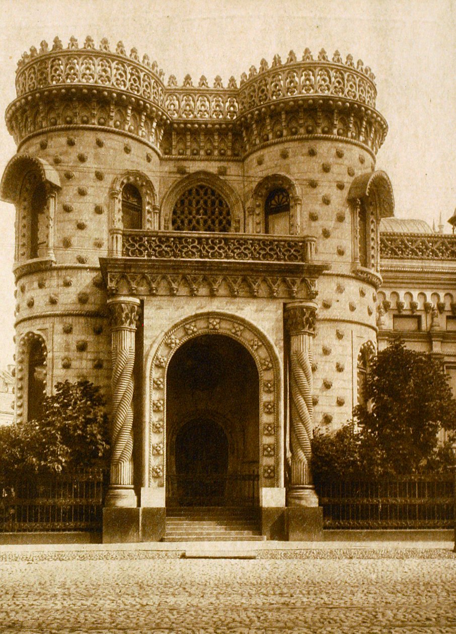 Morozov-huset, Vozdvizhenka Street, Moskva, Rusland, begyndelsen af det 20. århundrede af Unbekannt