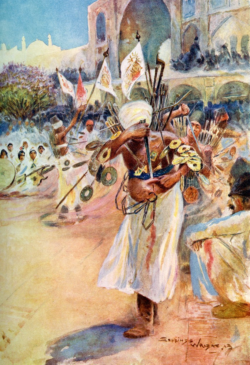 Muharram Festival, Persien af Unbekannt