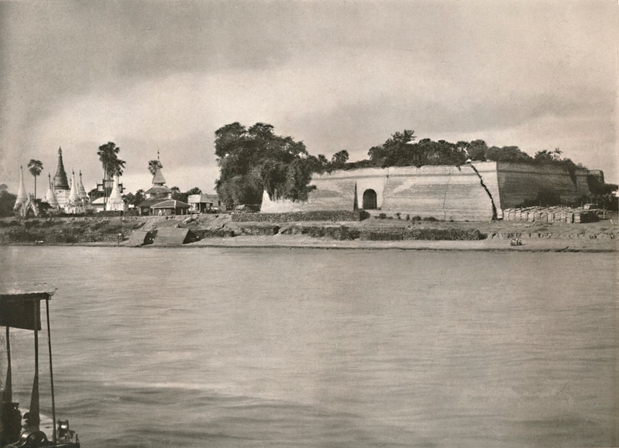 Murhla Fort på Irrawaddy, 1900. af Unbekannt