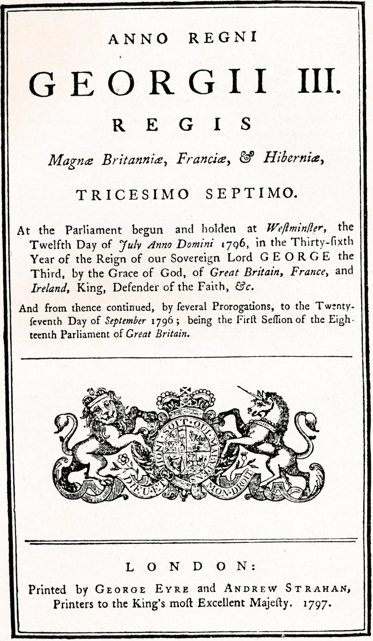 Mytteriloven, 1797, 1934 af Unbekannt