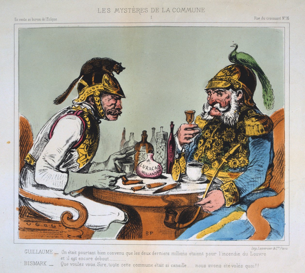 Kommunens mysterier, 1871 af Unbekannt