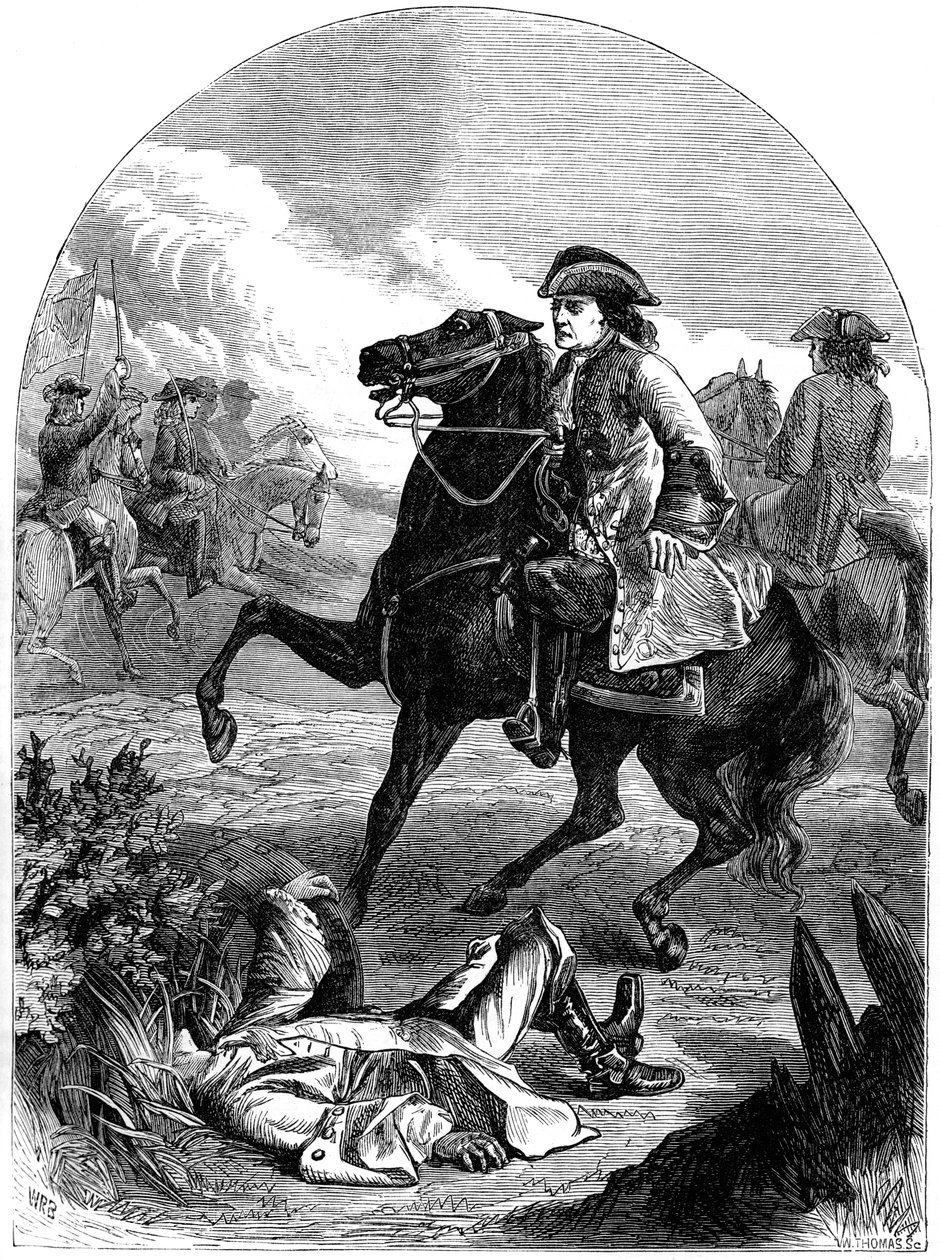 The Narrow Escape of Marlborough, 18. århundrede 19. århundrede af Unbekannt