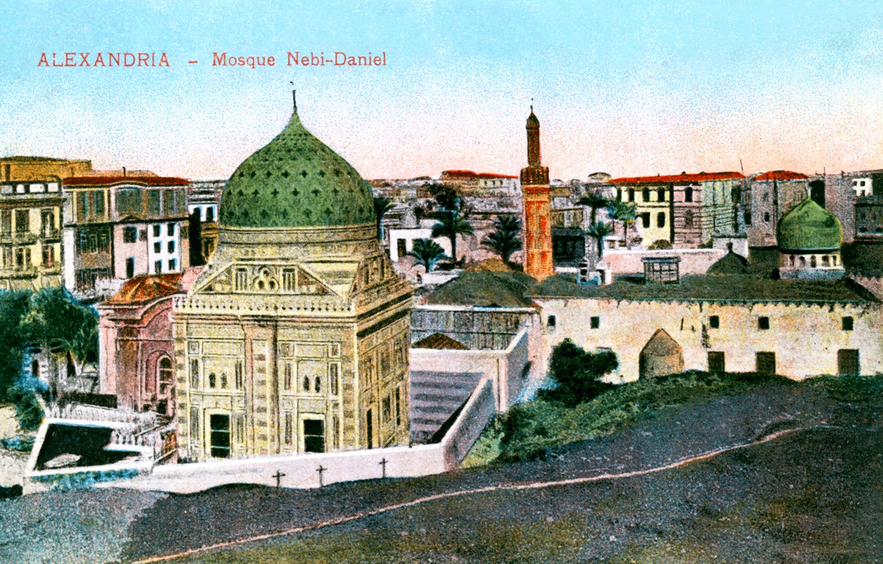 Nebi-Daniel-moskeen, Alexandria, Egypten, 20. århundrede af Unbekannt